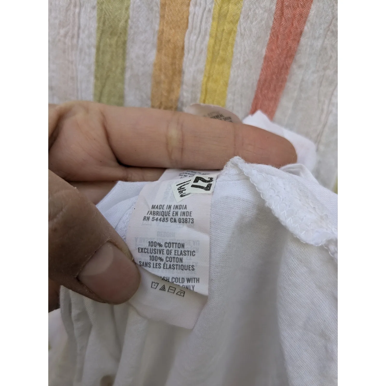 Aerie Striped Halter Maxi Dress Cutout Sides Smocked Back Tiered Summer Boho M - Image 13