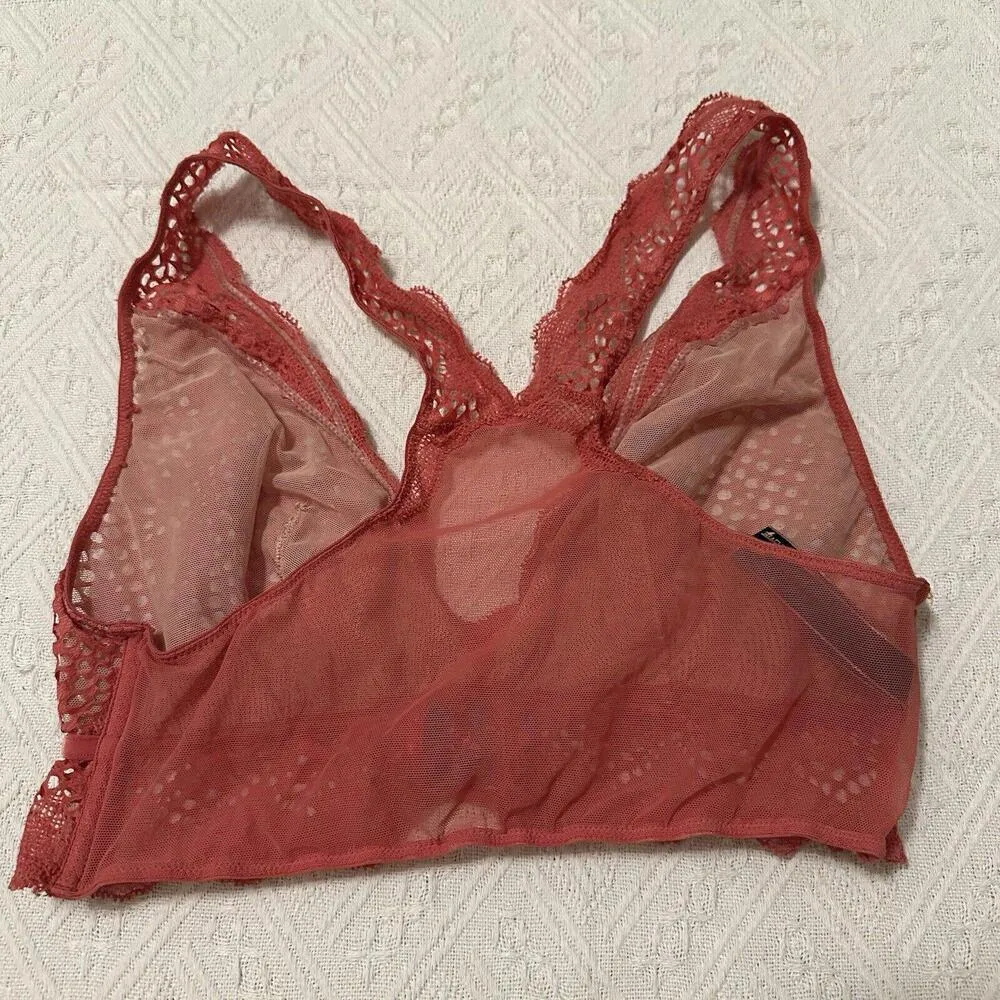 Victoria’s Secret Pink Lace Racer back Bralette Women’s Sz M Medium NWOT - Image 8