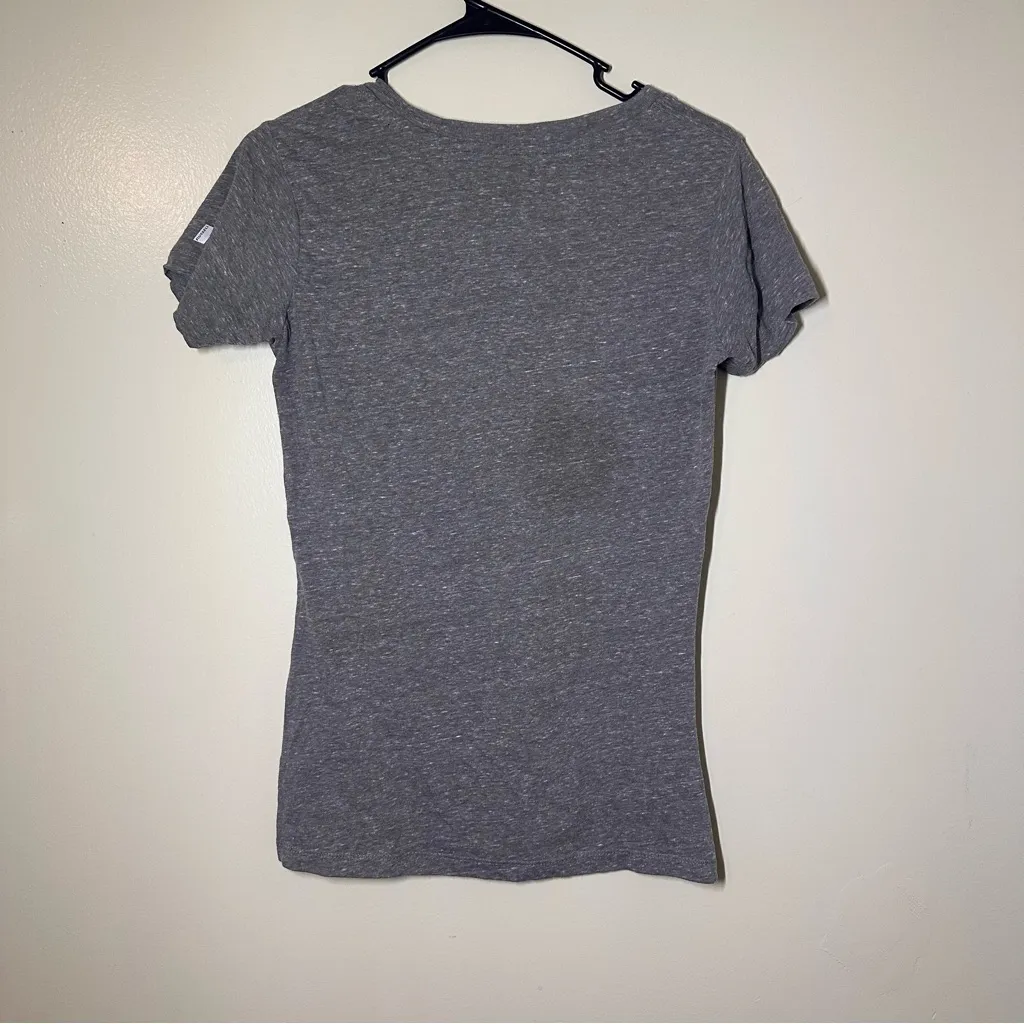 Auburn University Gray V-Neck T-Shirt - Image 2