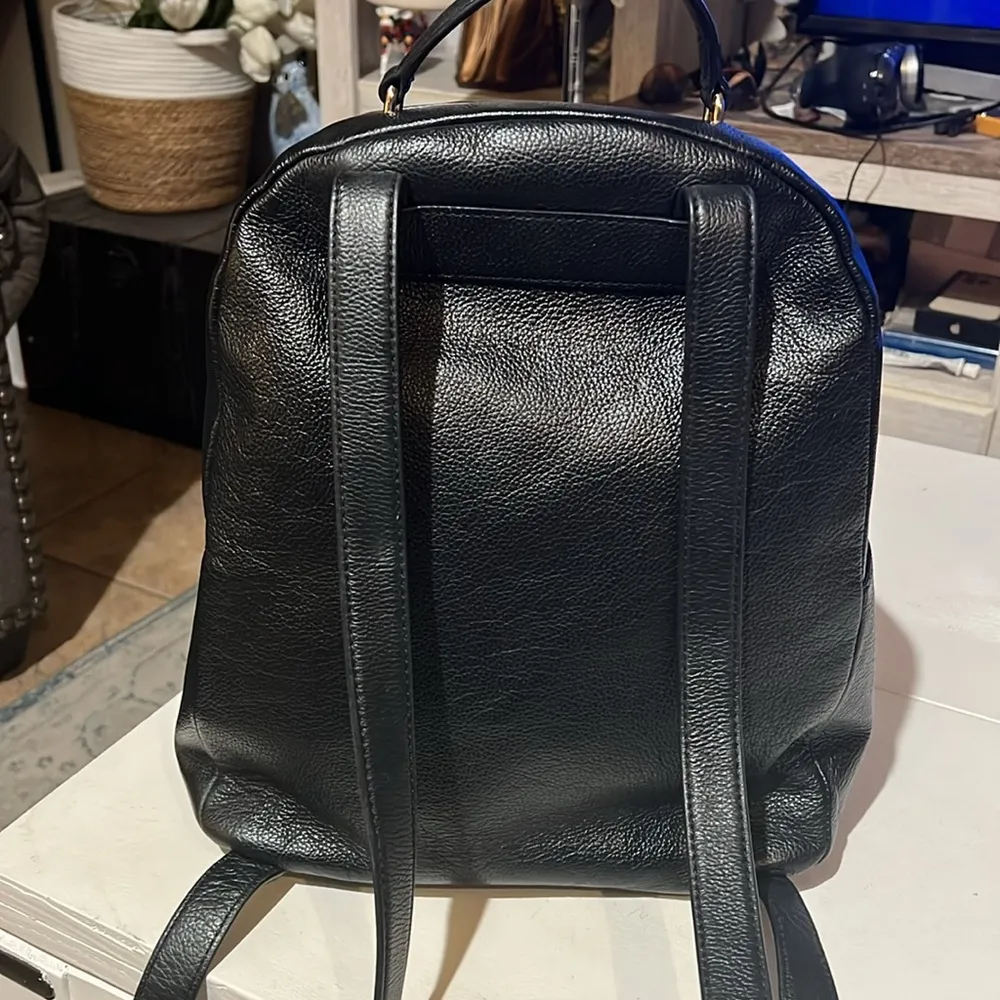 Kate Spade leather black backpack - Image 4