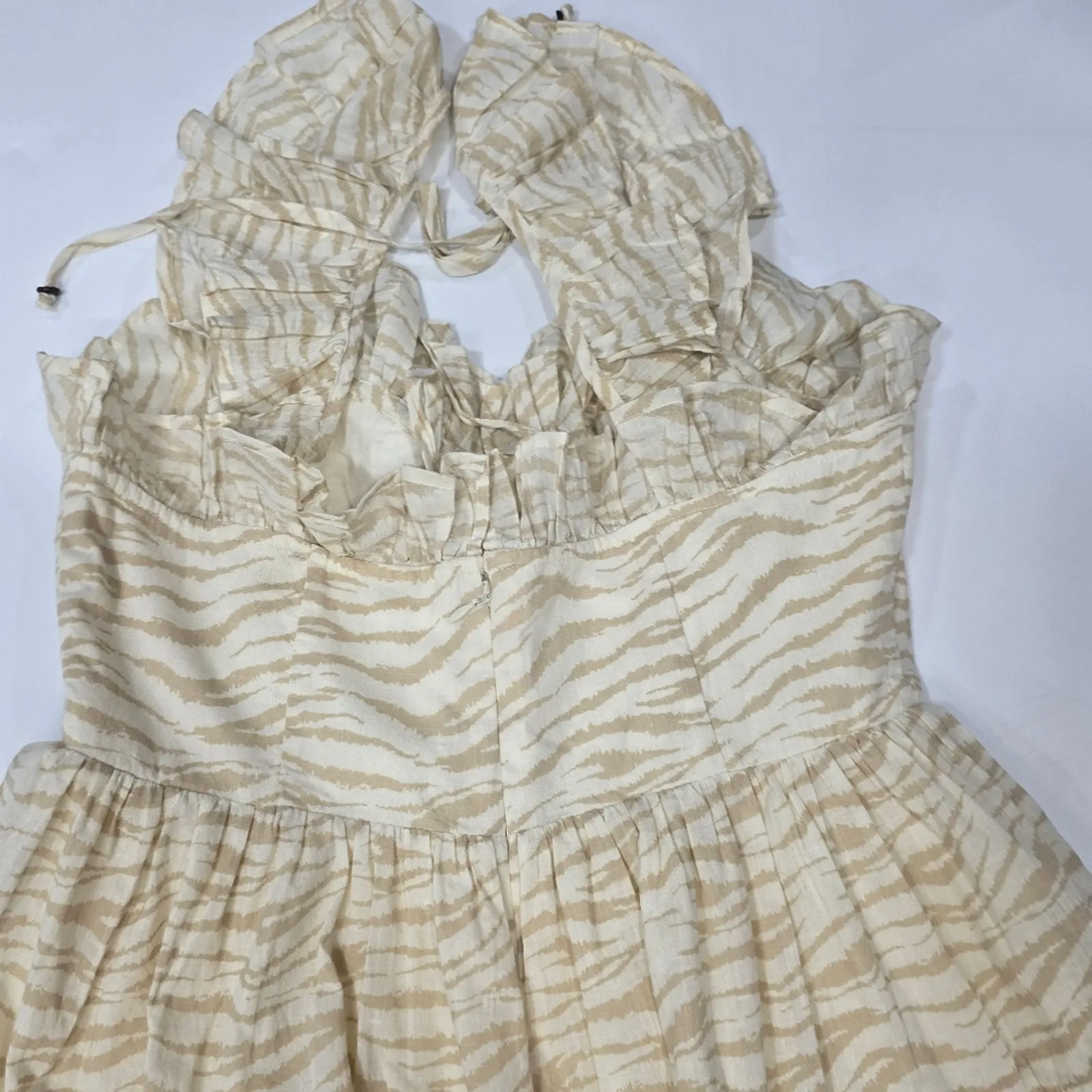 Tularosa Sara Mini Dress in Gianni Zebra Small - Image 9