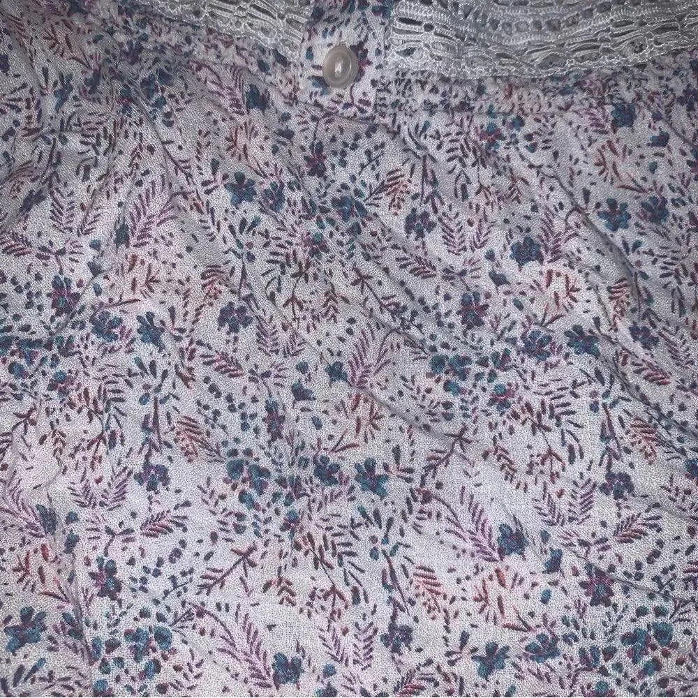 Lucky brand floral blouse - Image 2