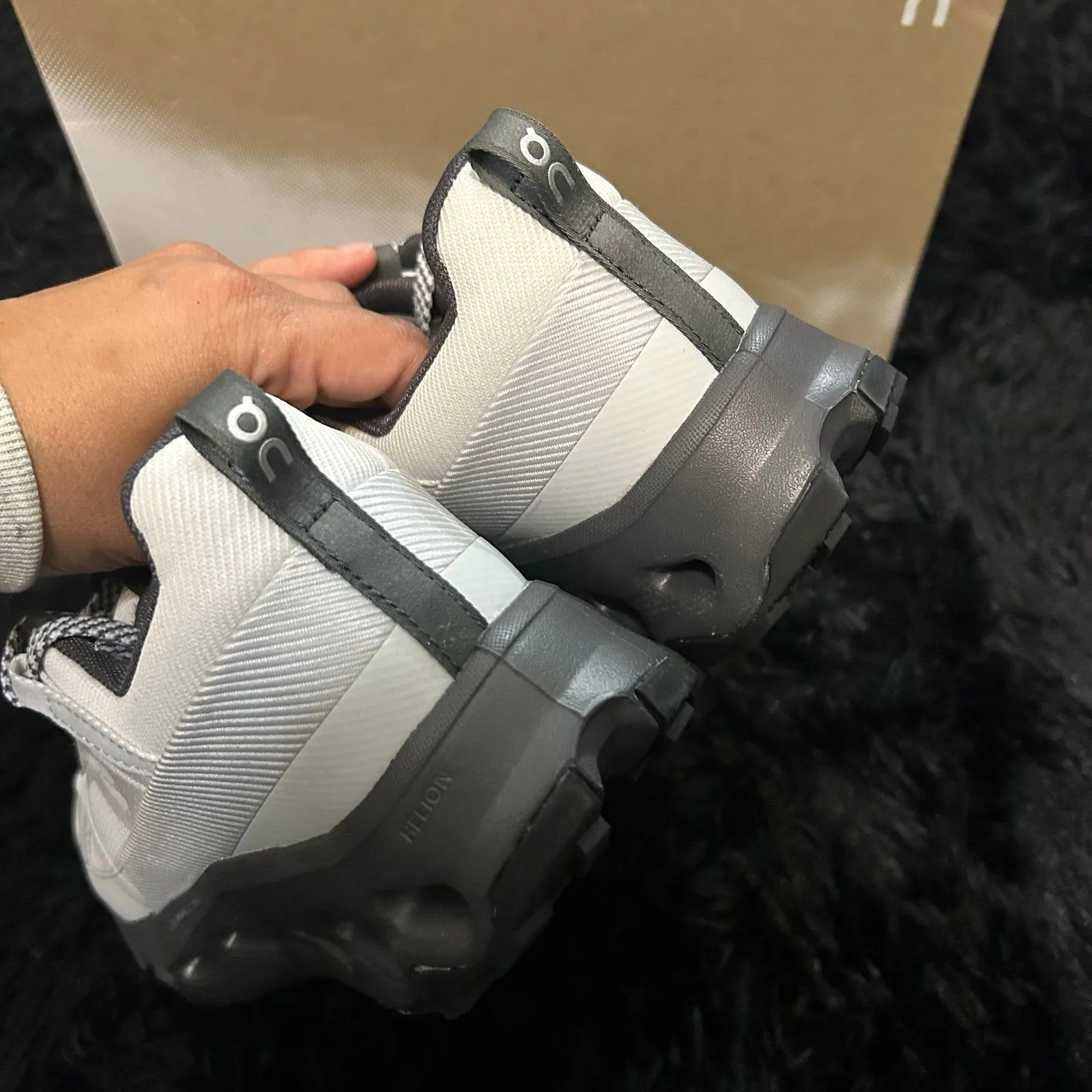 ON CLOUDHORIZON gay hiking athletic lace up shoes sneakers women’s 8.5 new Gray - Image 5