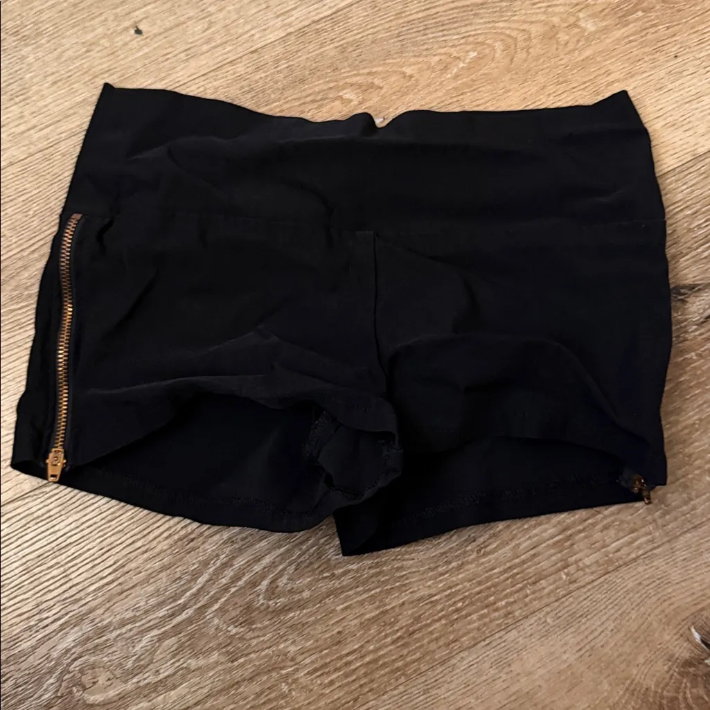 Body Central High Waist Black Shorts - Image 3