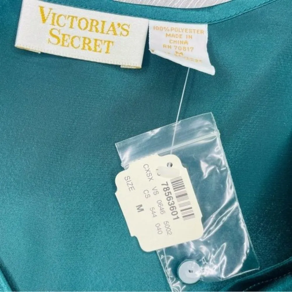 Nwt Victoria secret Vintage intimate silky floral long sleeve pajama set sm/med - Image 8