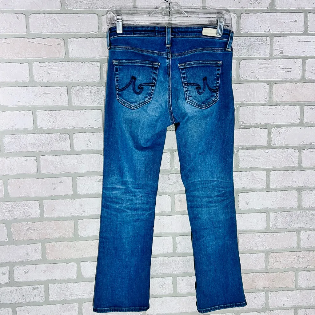 AG Adriano Goldschmied AE-ED The Jodi Crop High Rise Slim Flare Jeans Size 25 - Image 7
