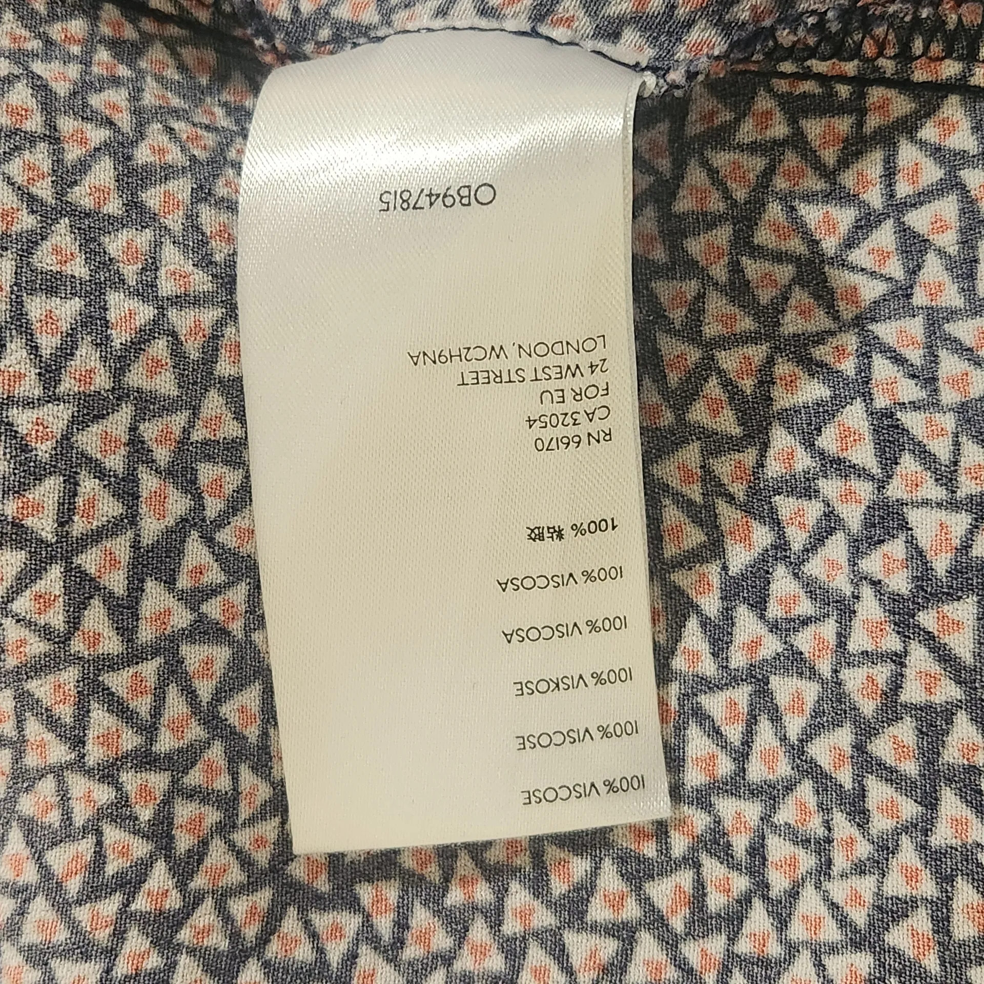 Maeve by Anthropologie Navy Print Mini Dress Size XS - Image 8