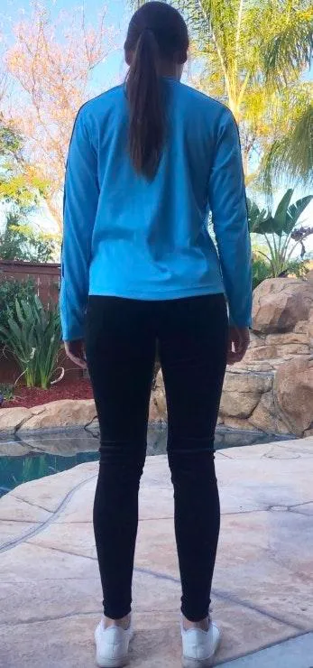 Adidas 💙 Quarter Zip Athletic Pullover 💙 - Image 3