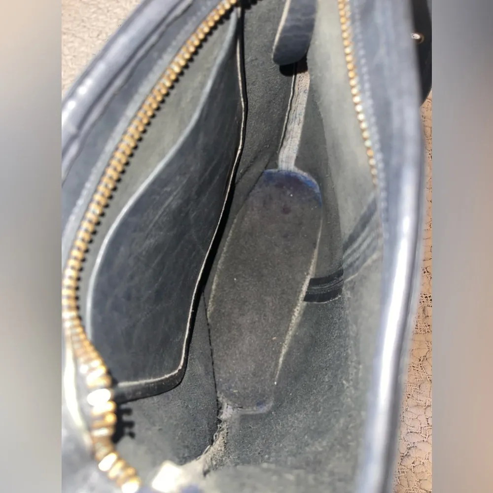 Vintage Coach Bleeker Bucket Bag 4153, black leather - Image 5