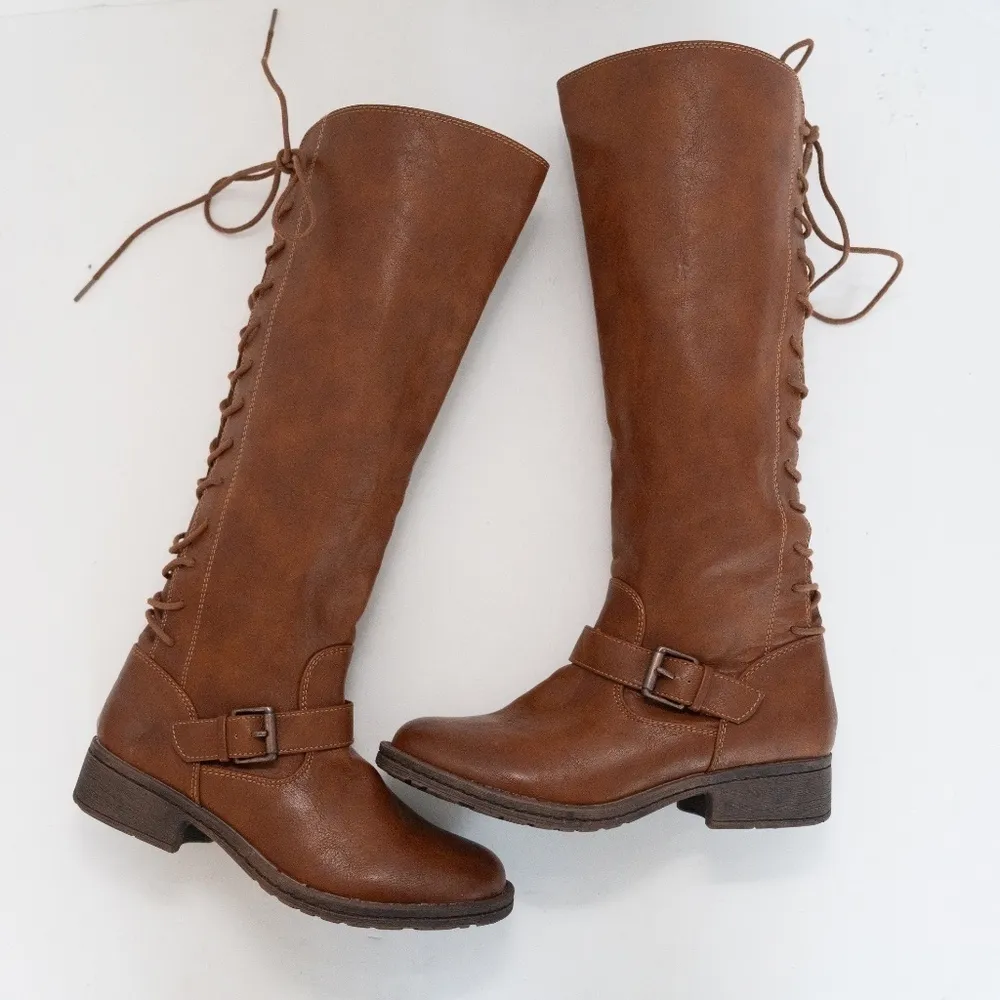 Eurosoft Selden Tall Boot Tan Size 7 - Image 8