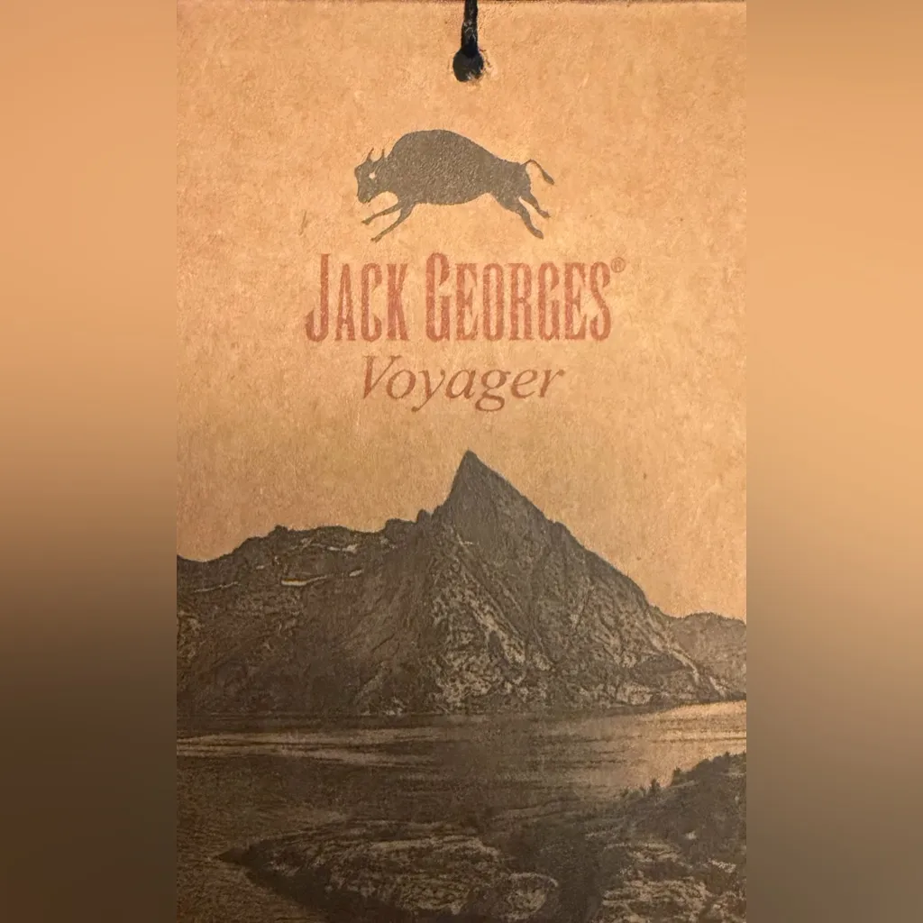 NWT Jack Georges Brown Leather Crossbody Bag - Image 6