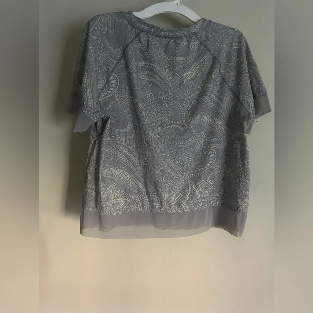 Lululemon Stripe in Stride Paisley Crop Top - Image 6