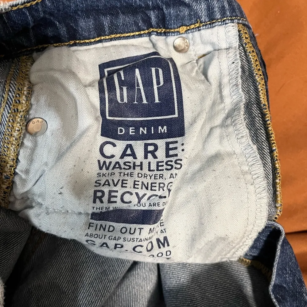 GAP Vintage Flare Hi-Rise Denim Jeans Distressed 25/0r Women’s Pants EUC - Image 7
