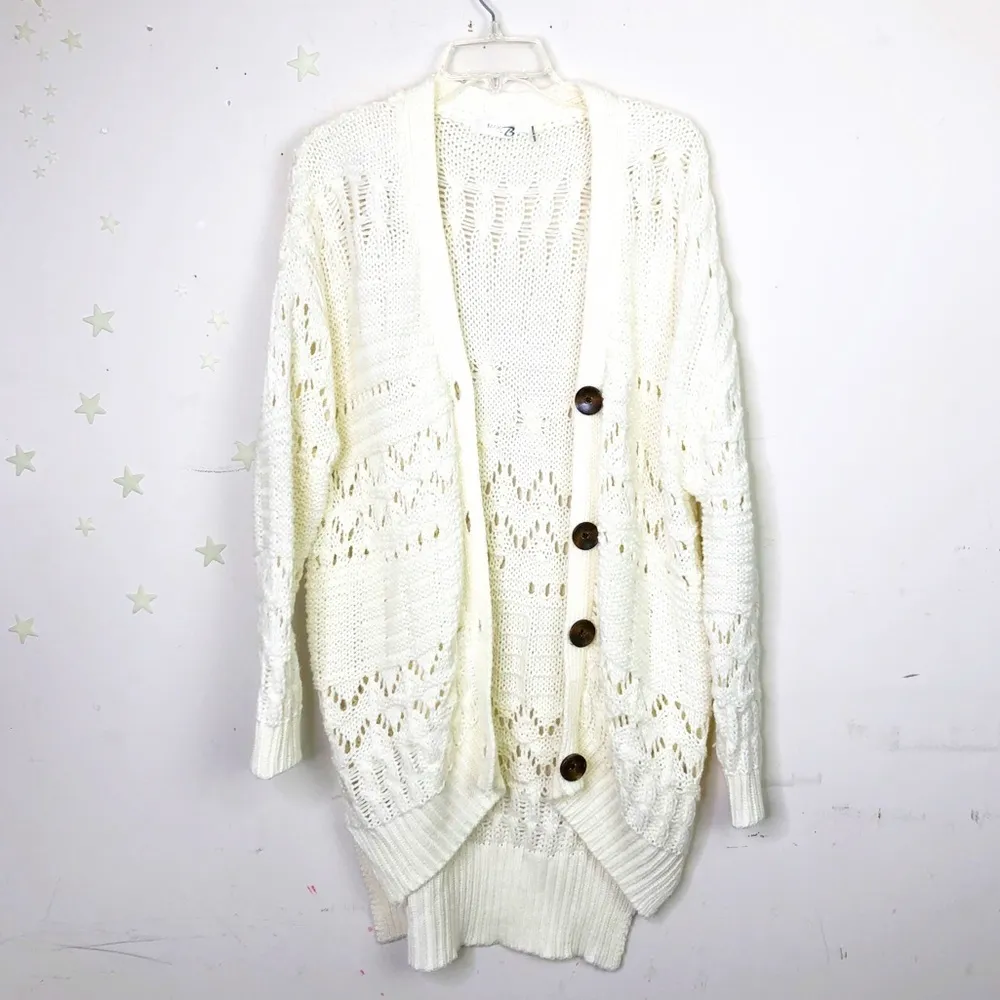 Mak by MAK B Cable knit cardigan Size undefined - Image 5