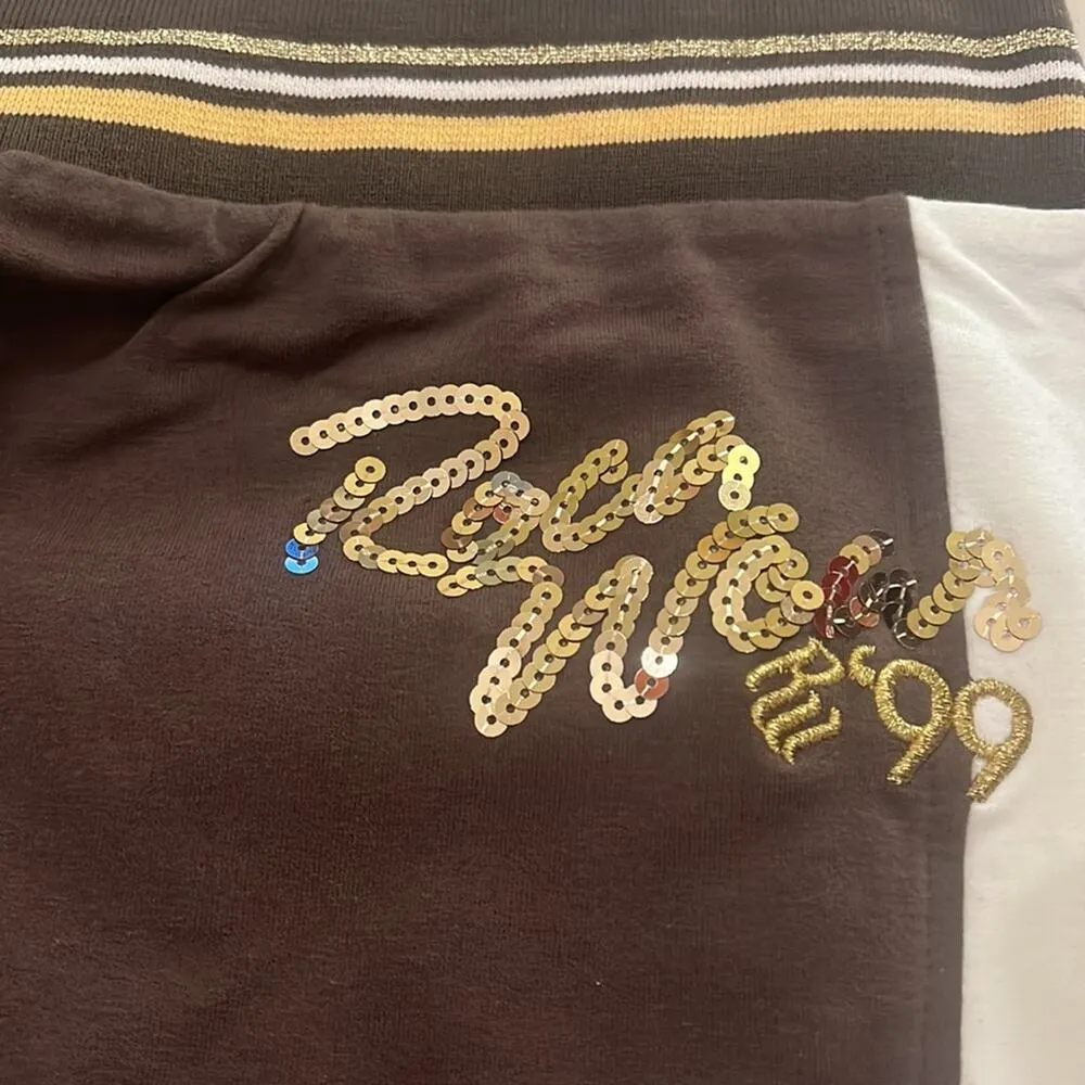 ROCAWEAR Torrid Pant size 3 Brown Runner Pants Stretch Athleisurewear minor ποΈ - Image 5