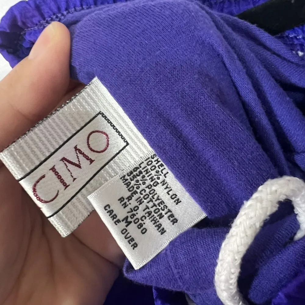 Vintage 80s Track Suit Womens Small Medium Blue Jacket Ruched Pants Puffy Size undefined - Image 6