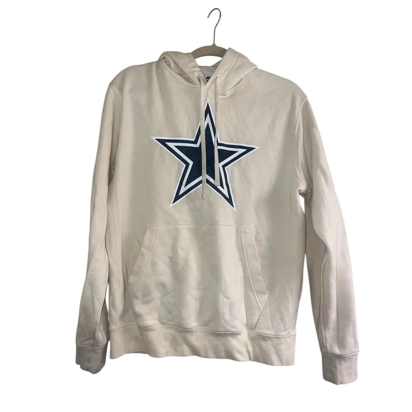 ✨Nike Dallas Cowboys Women's Cream Dove Legacy Pullover Sz Small Hoodie✨ - Image 4