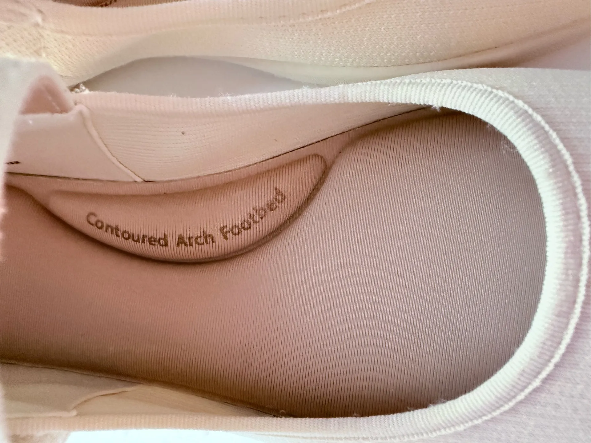 JSPORT Women’s Mary Jane Shoes Cream Beige Casual Flats Arch Support Sz 10 New Tan - Image 6