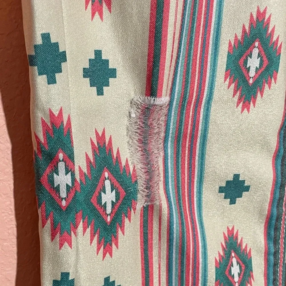 Lucky & Blessed Western Aztec Multicolor Print Mega - Image 6