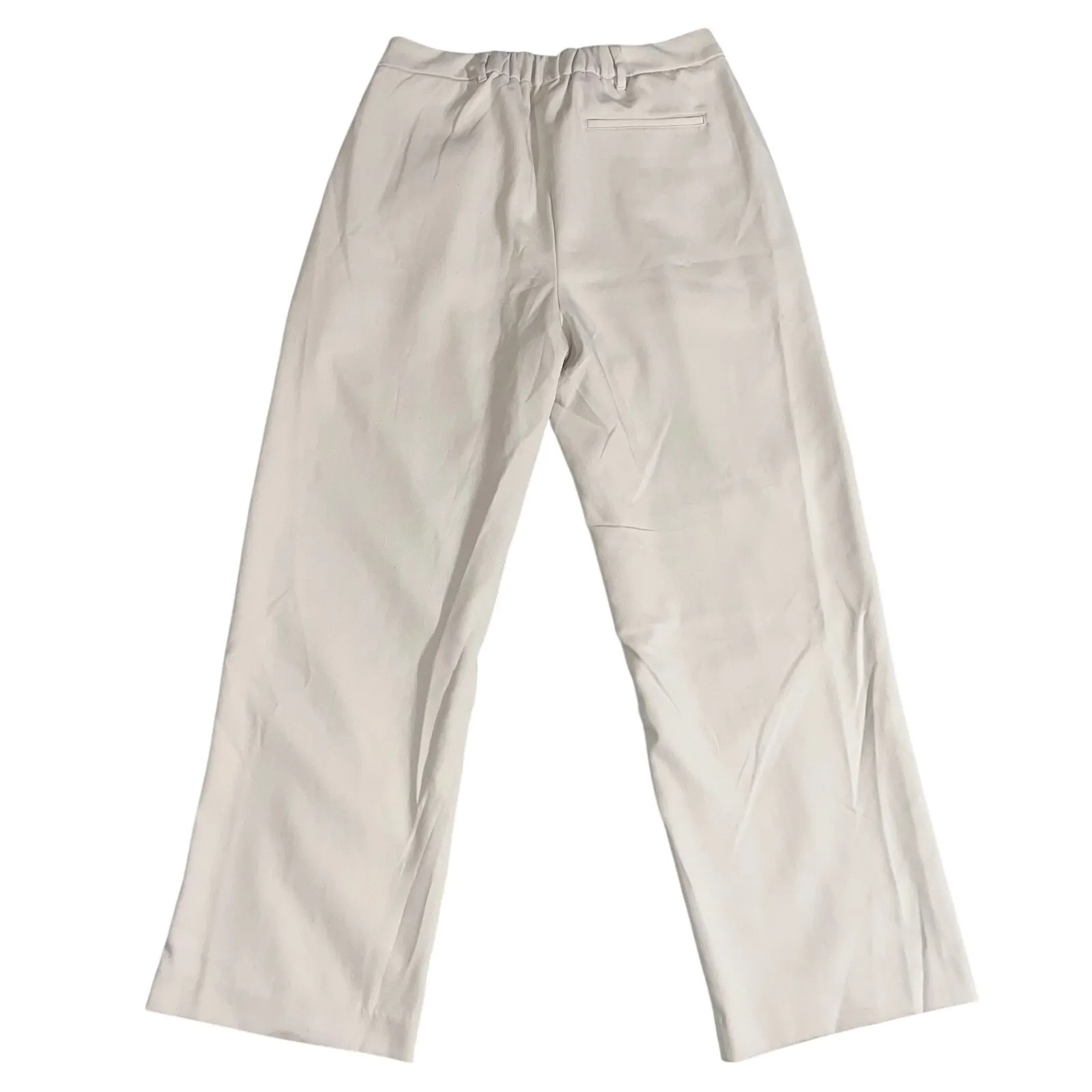 Old Navy Womens Extra High Rise Taylor Wide Leg Trouser Pants Beige Large - Image 6