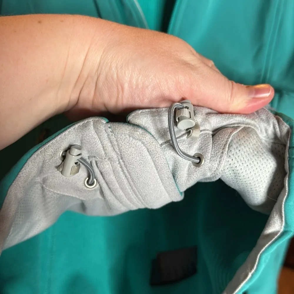 The North Face  Turquoise Windwall Jacket Size XS - Image 9