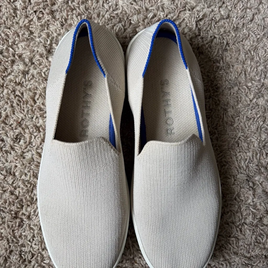 Rothy's Cream Slip-On Shoes - Image 3