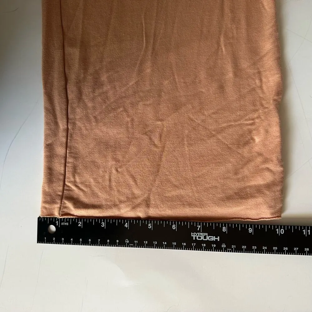 Amuse Society Rayon Spandex Wide Leg Lounge Pants Women’s size Small peach color - Image 11