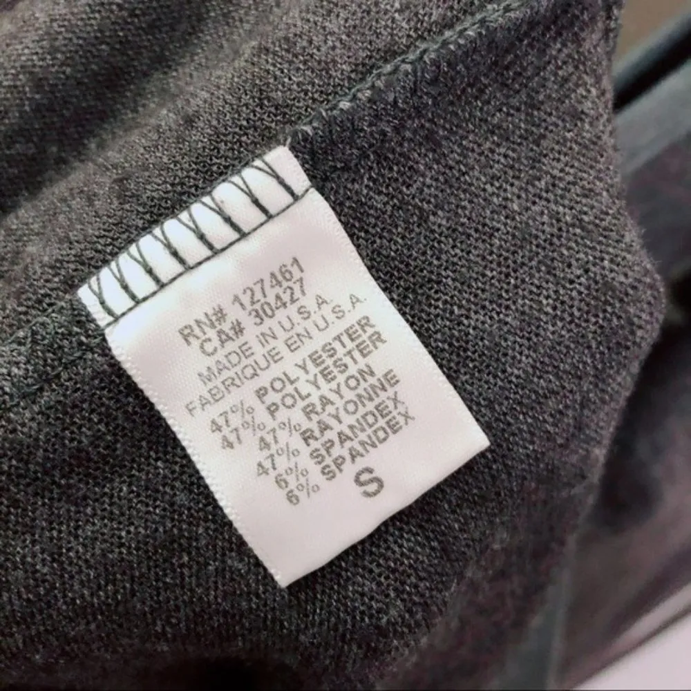 Wildfox Sweatshirt Cocktails Confetti Oversized Dark Grey Sweater Size S NWT - Image 7