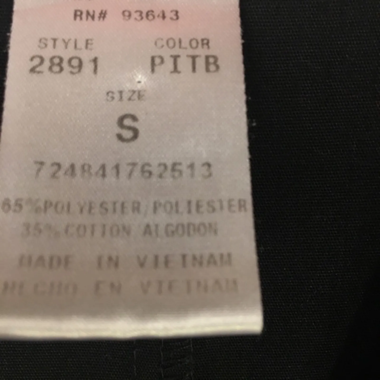 NFL Pittsburgh Steeler Scrub Top Black Small - Image 11