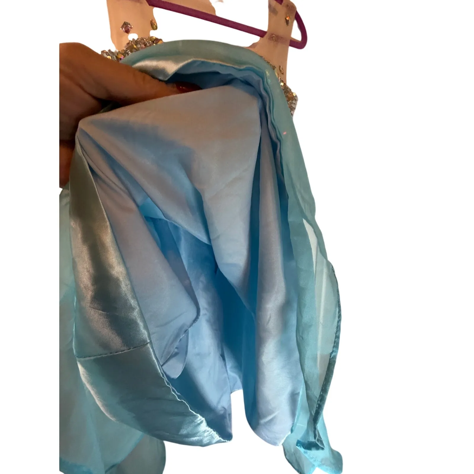 Grace Karin Blue Jeweled Cocktail Dress - Size 2 - Image 12