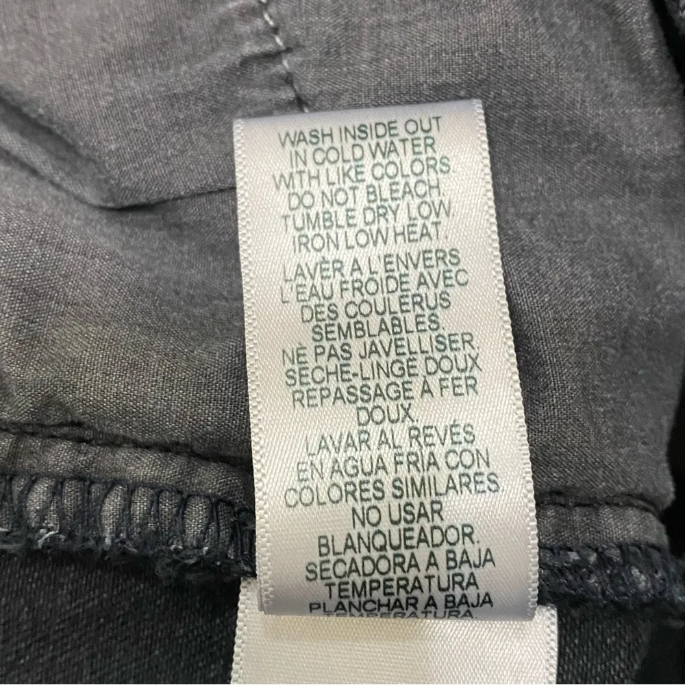 Good American Good Legs Blue/Black High Rise Skinny Distressed Jeans Size 2/26 - Image 12