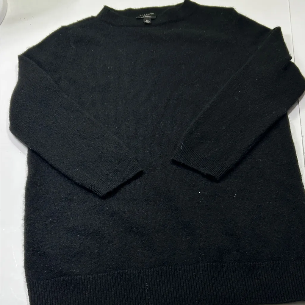Talbots Charcoal Cashmere Knit - Image 8