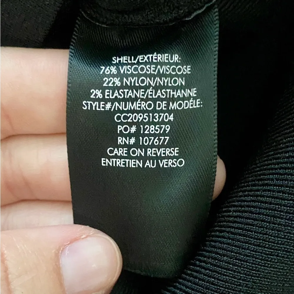 Alice + Olivia Hilaria Lace Up Top Black Sexy Cropped Y2K - Image 9