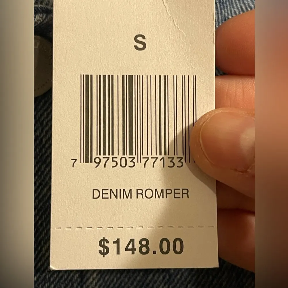 🆕 Women’s NWT Blank NYC Denim Jumpsuit Button Down - Image 6