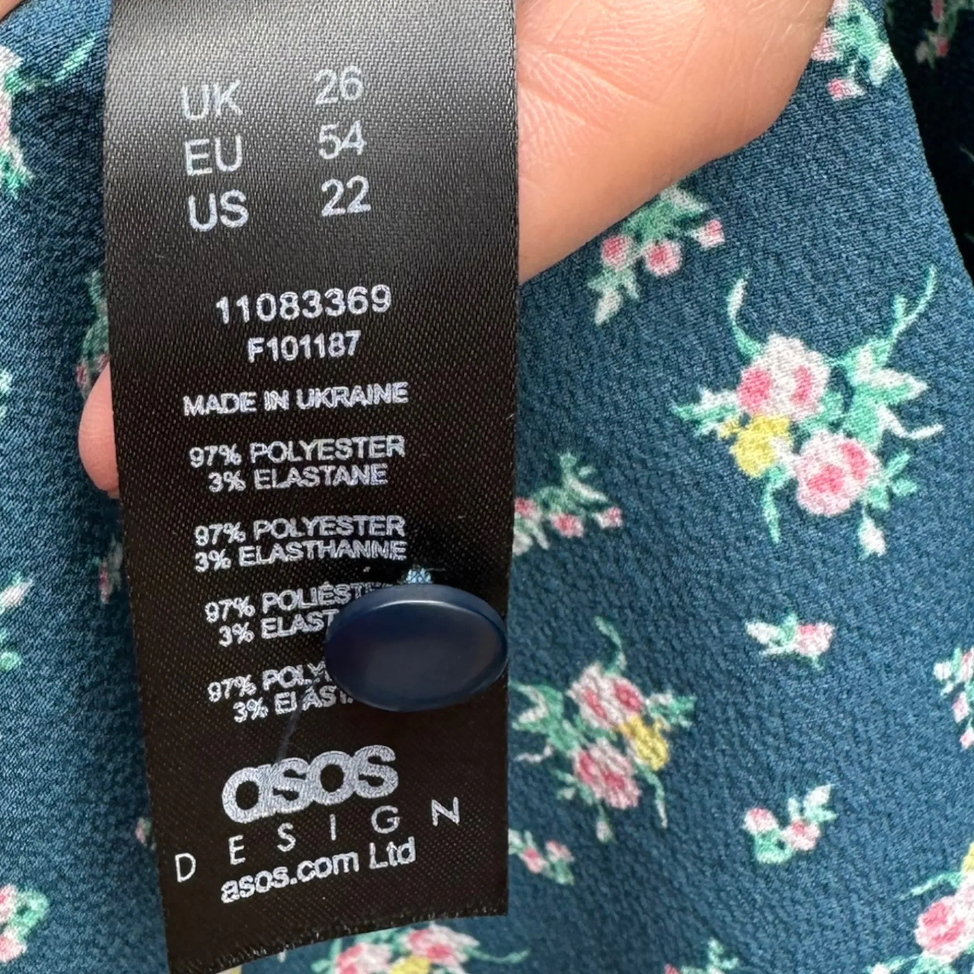 Curves Floral Dress - Image 11