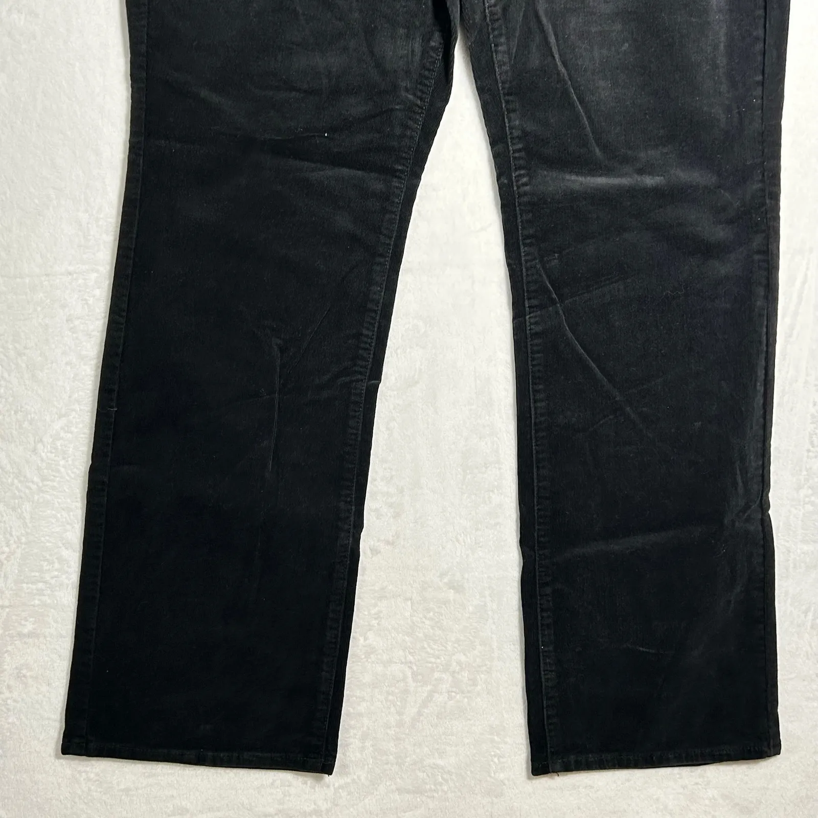 NYDJ Marilyn Straight Corduroy Pants Black Size 16 Lift Tuck Technology - Image 9