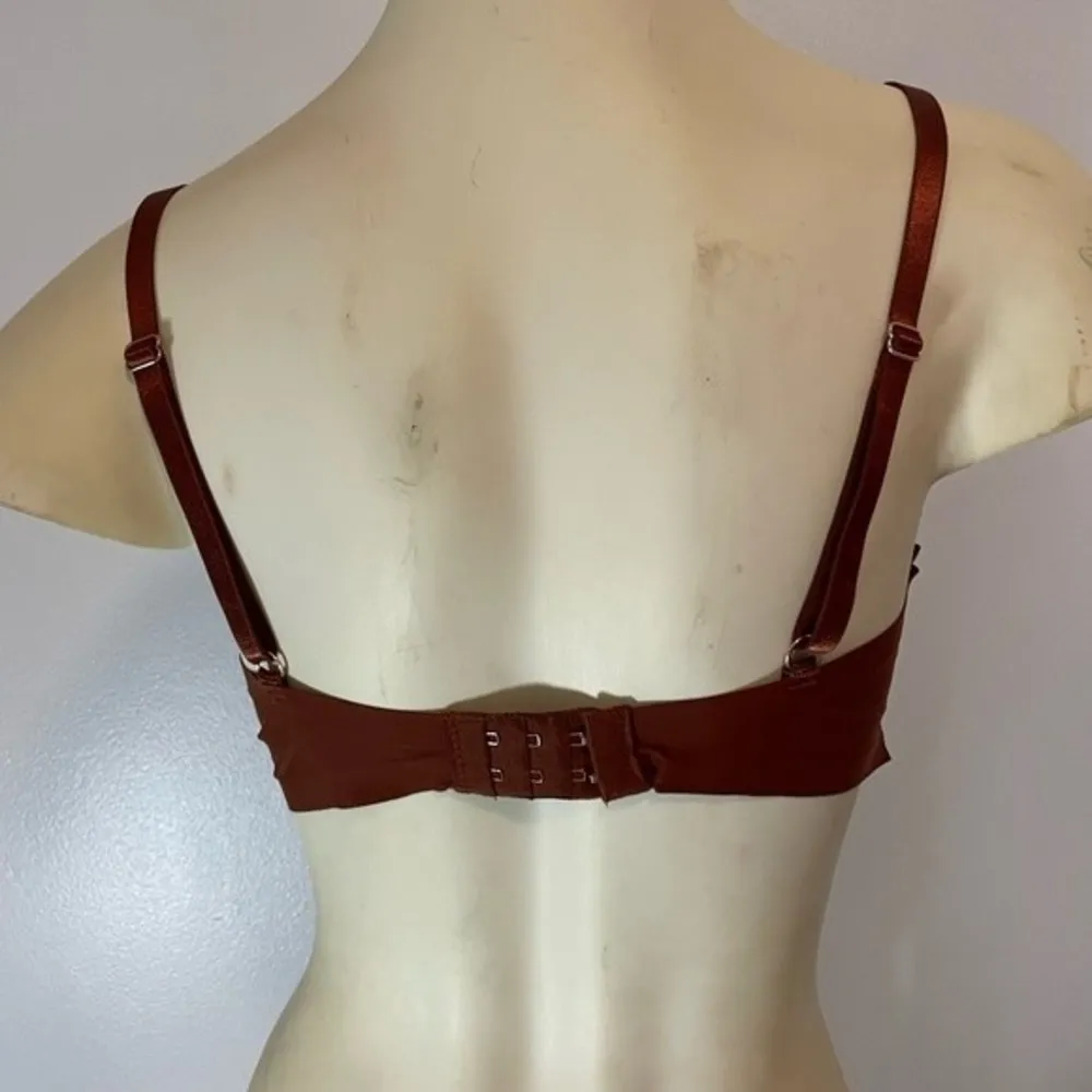 Danskin Rust Colored Bra No Wire Size 36C - Image 4