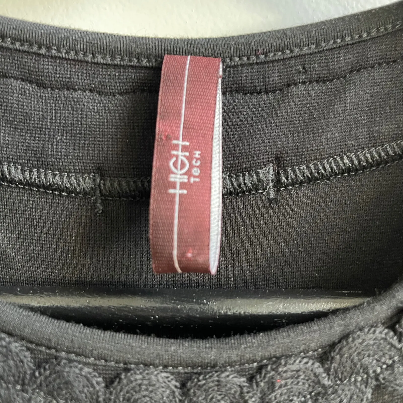 HIGH Tech Italy Dress Sleeveless Black‎ Floral Print Fitted Fit and Flare
Size 6 Black - Image 6