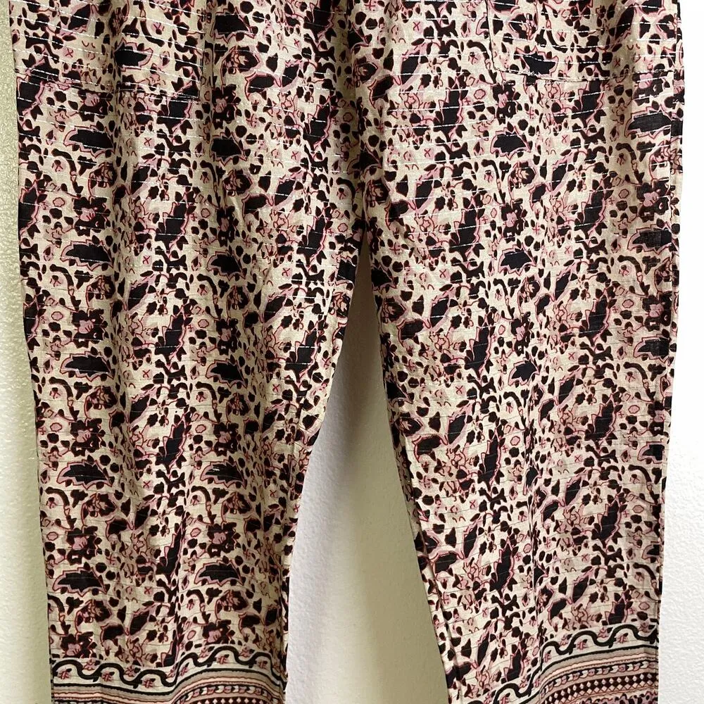 Scotch And Soda Vagabond Voyage Pants Size 2 Printed Elastic Boho 30x28 - Image 4