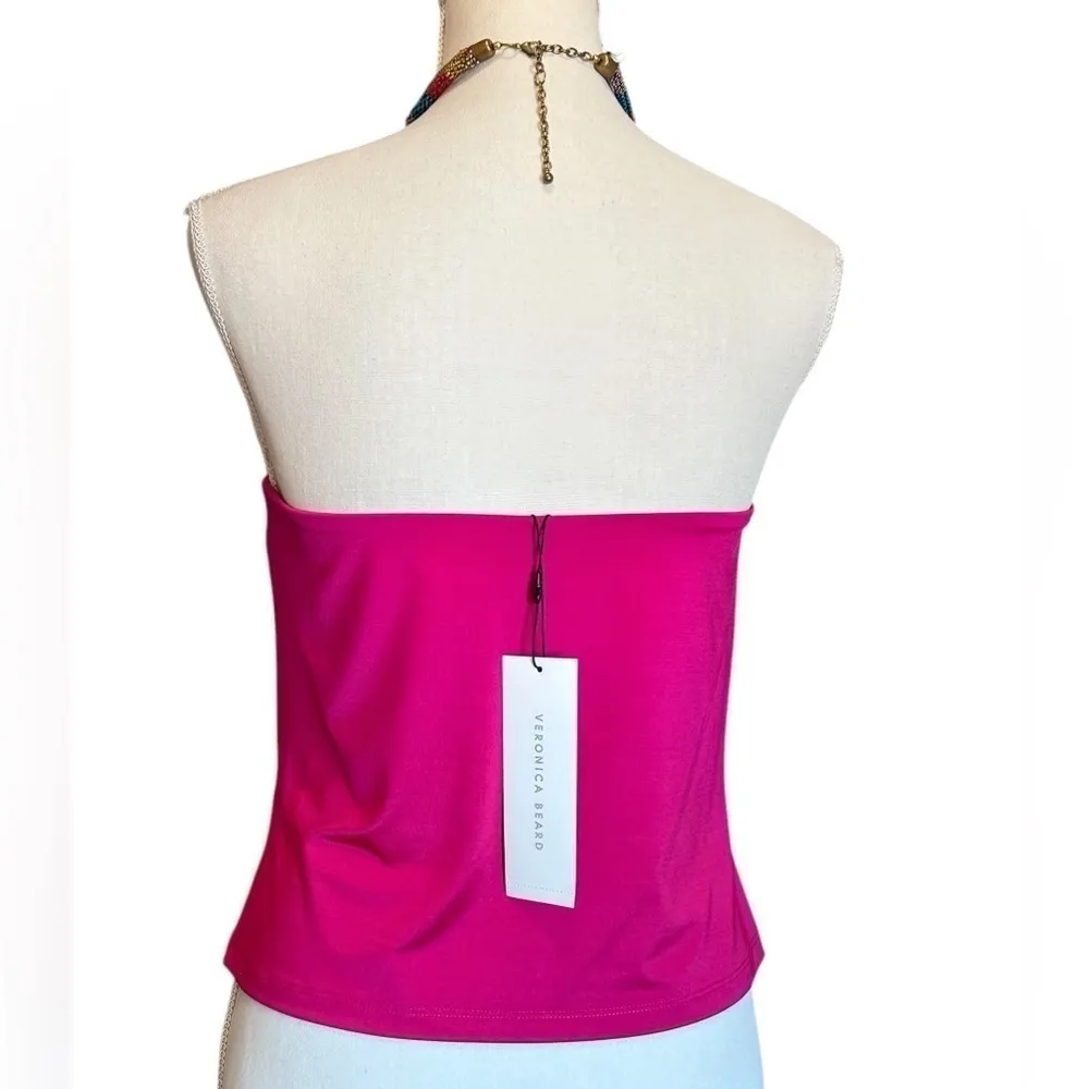 #24 NWT Veronica Beard Akeeva Top in Fuchsia - Image 6