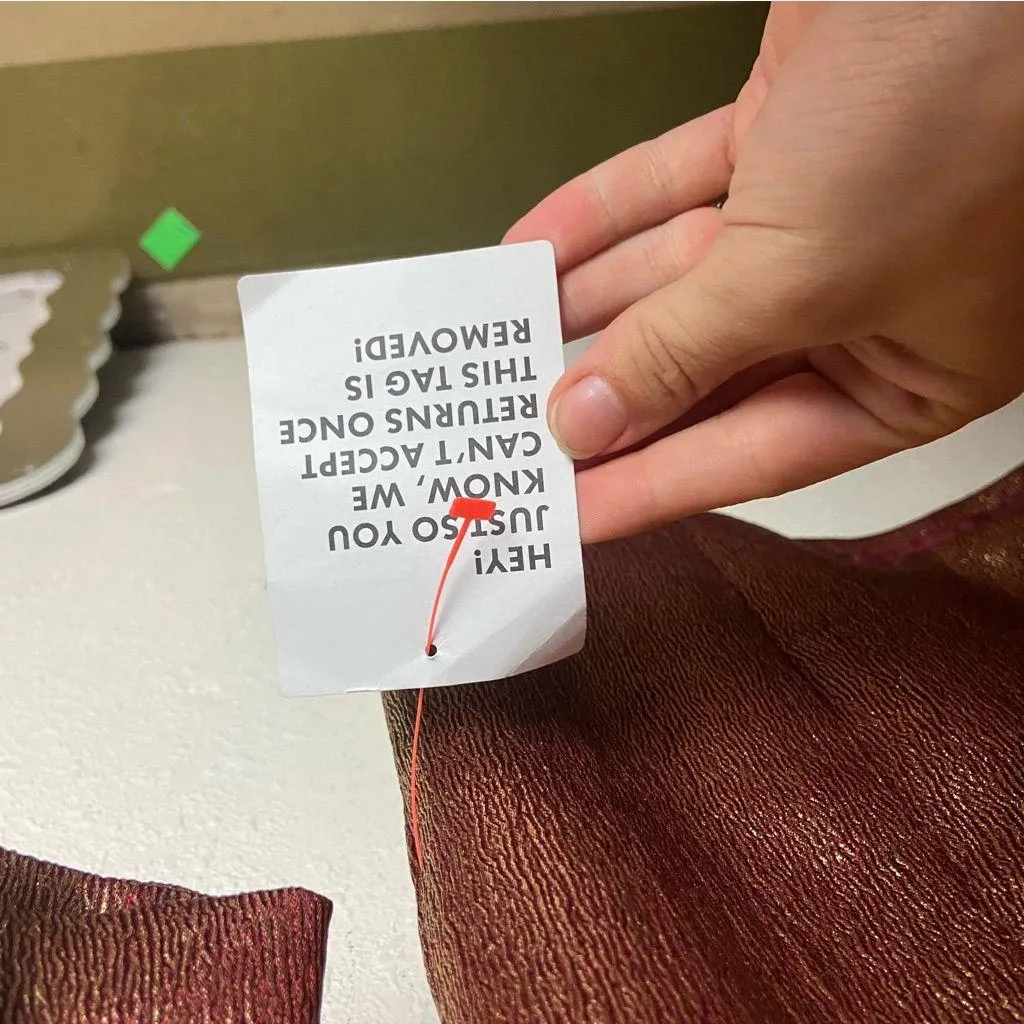 ASOS DESIGN Size 2 Super Sleeve Metallic Open Square Back Tux Mini Dress Gold - Image 8