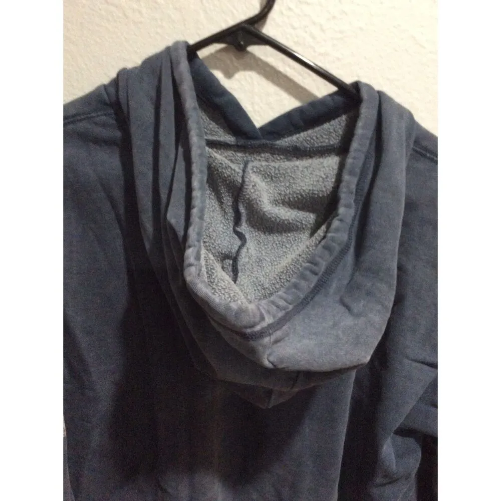 Roxy short hoodie Surfing womens blue Medium M - Image 2