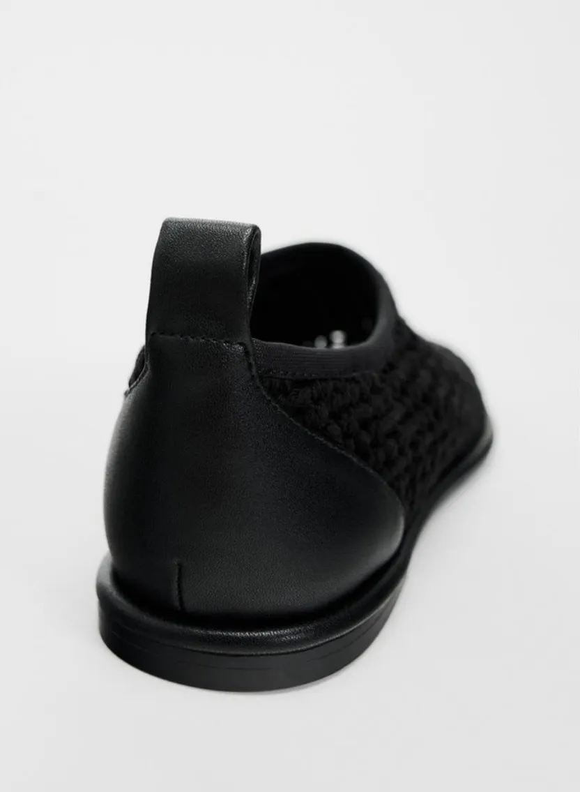 Zara Crochet Flat Shoes - Image 6