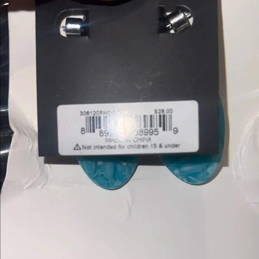 Kenneth Cole Blue Earrings - Image 4