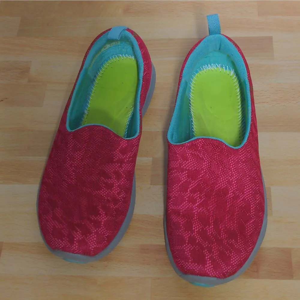 Vionic Pink Hydra Slip On Walking Shoes 9 - Image 4