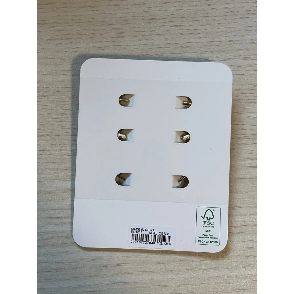 J.‎ Crew NEW Heart Earrings Three-pack - Image 3