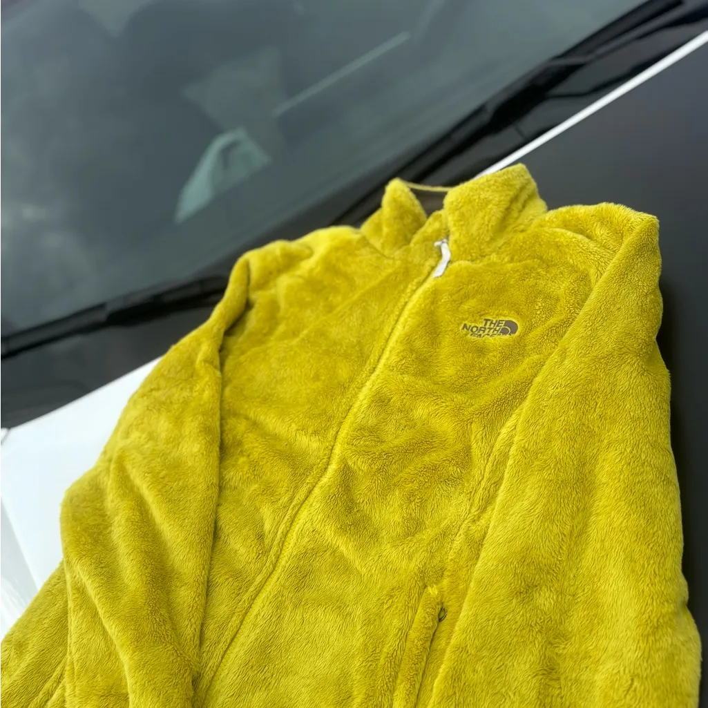 The North Face Vibrant Soft Yellow Oslo Fleece Jacket L - Image 5