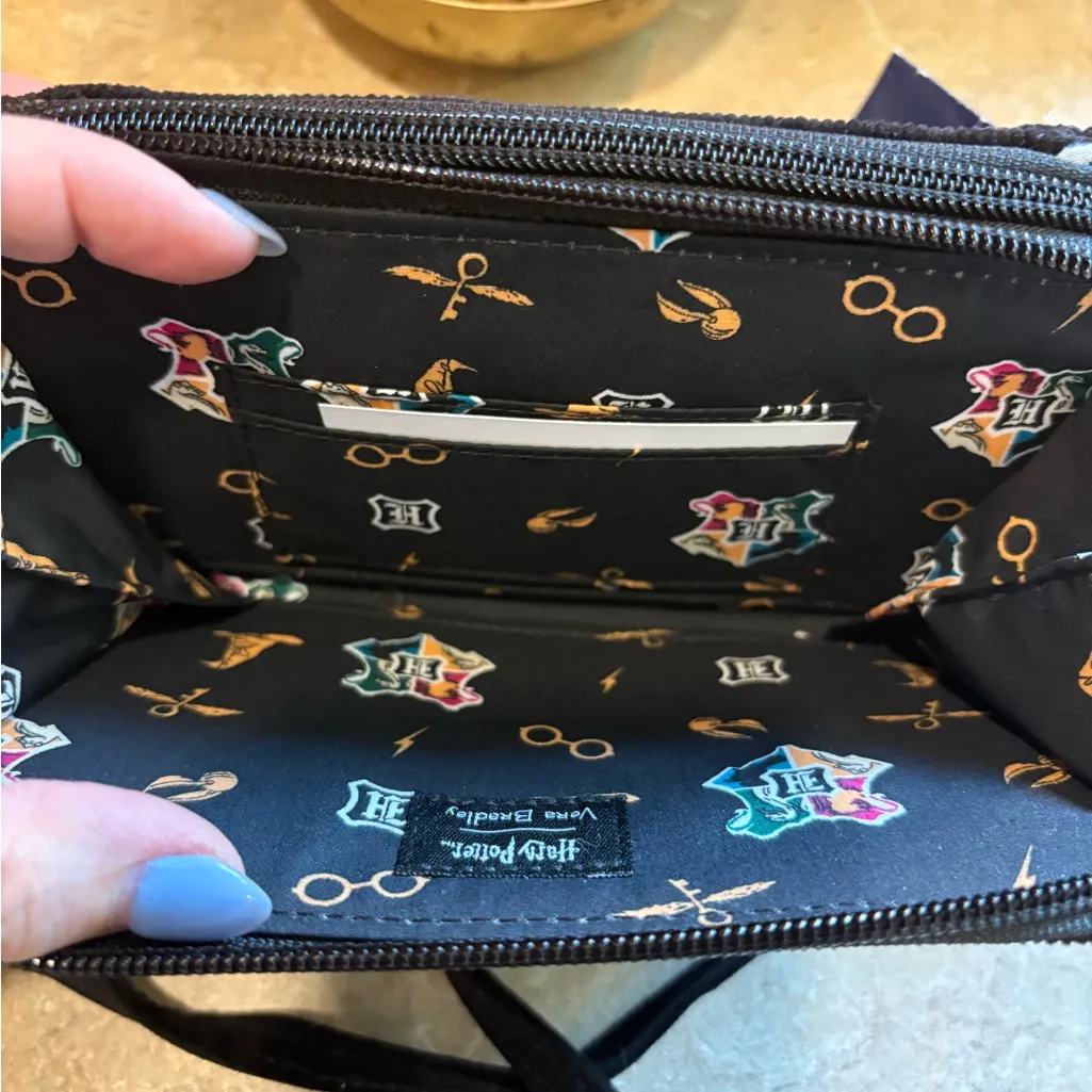 Vera Bradley  Harry Potter RFID Crossbody Black NWT - Image 8