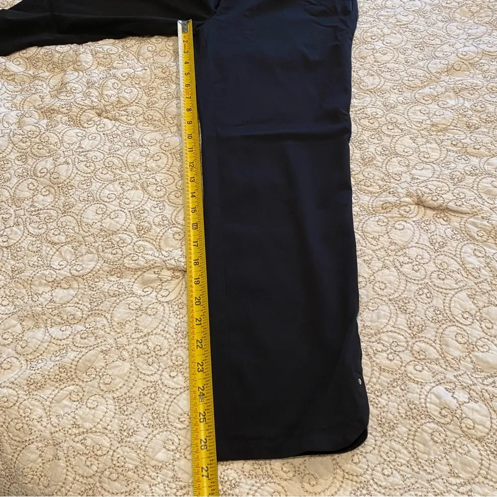 Weekends Perfect Stretch by Chico's Black Relaxed Pants Size 0 or Regular 4 - Image 6