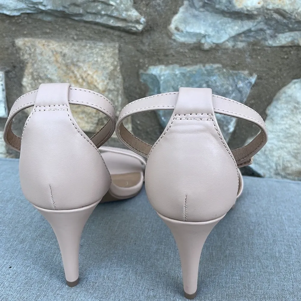 Lane Bryant ankle strap light pink heels size 8 NWOT - Image 4